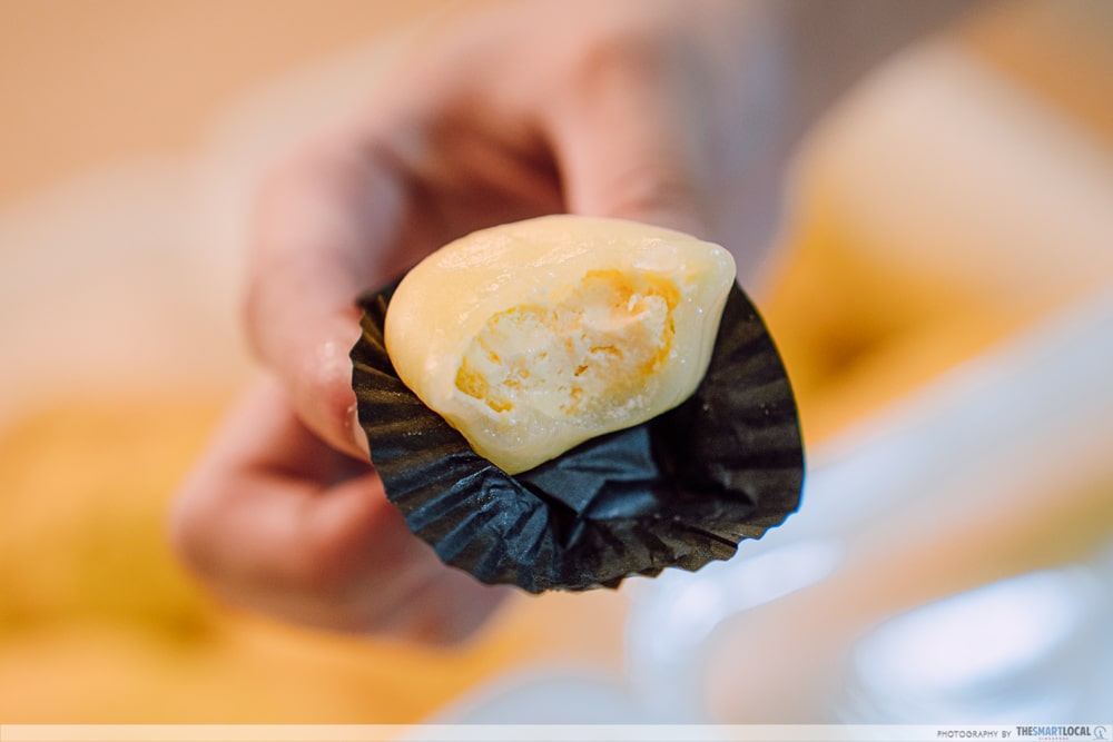 Alternative view of Snow Skin Mochi: Pahang Black Gold Durian (10 pcs)